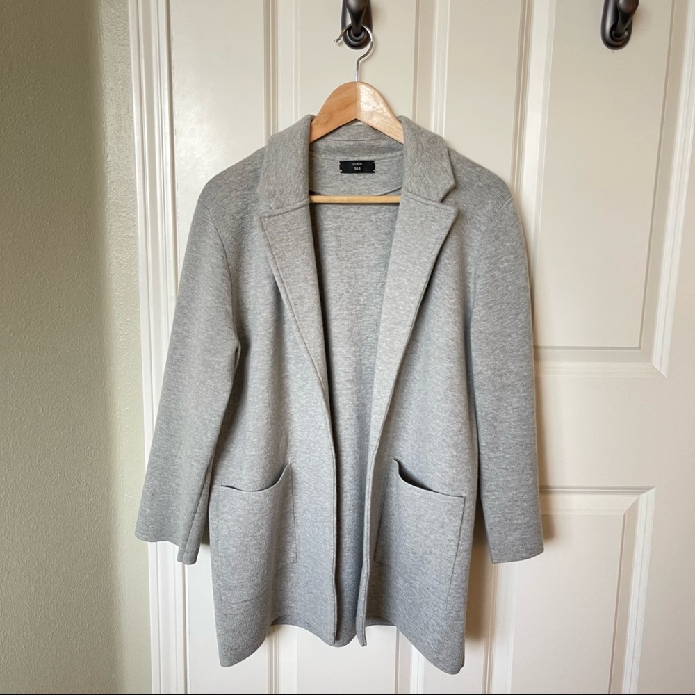 J. Crew Eloise sweater-blazer